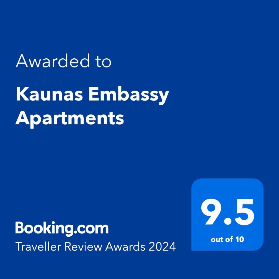 Kaunas Embassy Apartments Ngoại thất bức ảnh